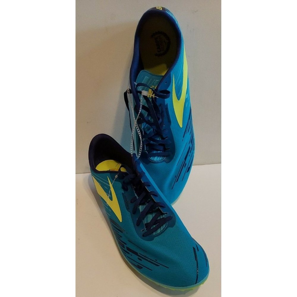 Brooks Carpe Runem Mach 18 Track Shoes Size 15 New Mens Running Field